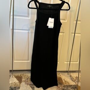 Theory Pointelle Midi Slip Dress